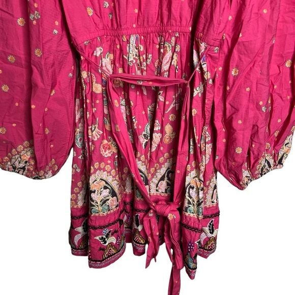 ANTHROPOLOGIE RAQUEL EMBROIDERED MINI DRESS, XL - Picture 8 of 12